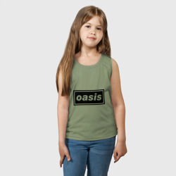 Детская майка хлопок Oasis логотип - фото 2
