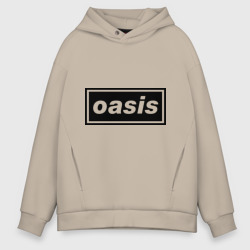 Мужское худи Oversize хлопок Oasis логотип