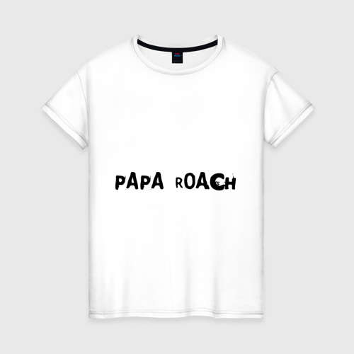 Женская футболка хлопок Papa Roach