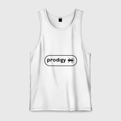 Мужская майка хлопок Prodigy лого с муравьем