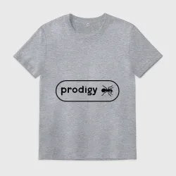 Мужская футболка хлопок Prodigy лого с муравьем