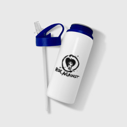 Бутылка для воды с трубочкой Rise Against - фото 2