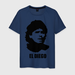 Диего Марадона – Мужская футболка хлопок с принтом купить со скидкой в -20%