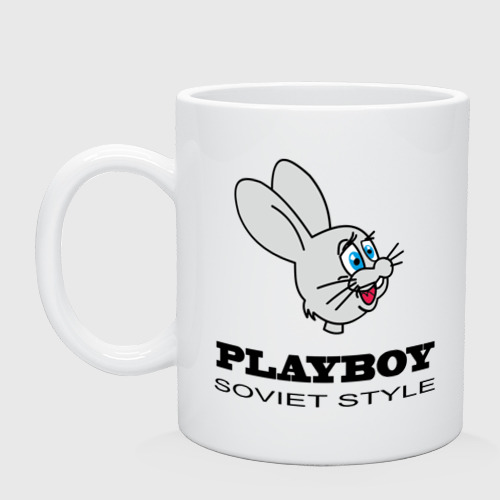 Кружка керамическая Playboy soviet style