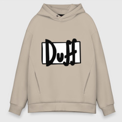 Мужское худи Oversize хлопок Duff