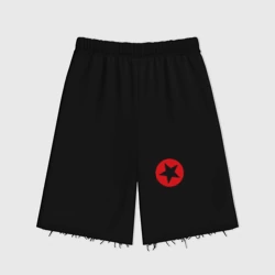 Женские шорты oversize футер хлопок Prodigy лого со звездой