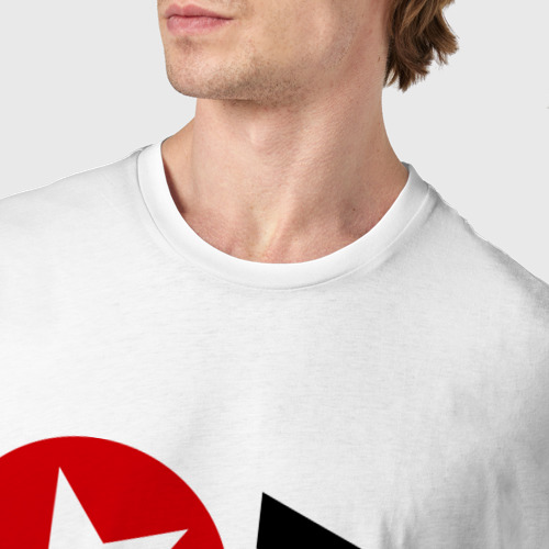 Мужская футболка хлопок Prodigy лого со звездой - фото 6