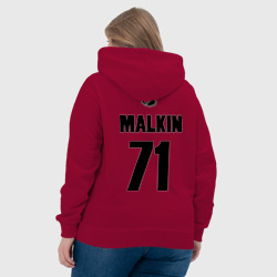 Женская толстовка хлопок Pittsburgh Penguins Malkin 71