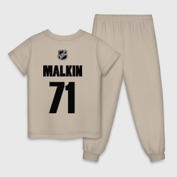 Детская пижама хлопок Pittsburgh Penguins Malkin 71