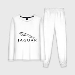 Женская пижама с лонгсливом хлопок Jaguar