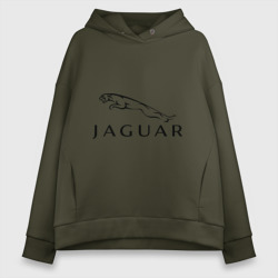 Женское худи Oversize хлопок Jaguar