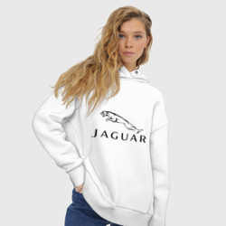 Женское худи Oversize хлопок Jaguar - фото 2