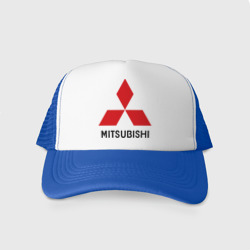 Кепка тракер с сеткой Mitsubishi