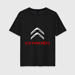 Женская футболка хлопок Oversize Citroen