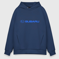 Мужское худи Oversize хлопок Subaru