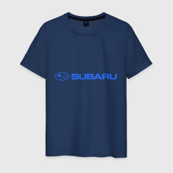 Мужская футболка хлопок Subaru