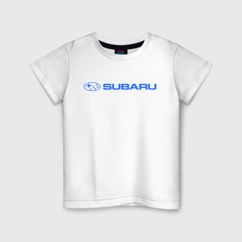 Детская футболка хлопок Subaru 3