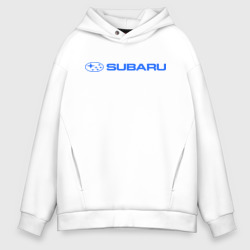 Мужское худи Oversize хлопок Subaru 3