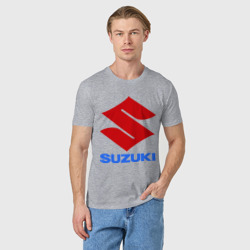 Мужская футболка хлопок Suzuki - фото 2
