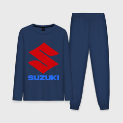 Мужская пижама с лонгсливом хлопок Suzuki