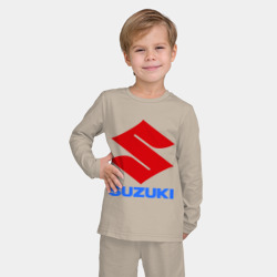 Детская пижама с лонгсливом хлопок Suzuki - фото 2