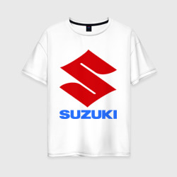 Женская футболка хлопок Oversize Suzuki