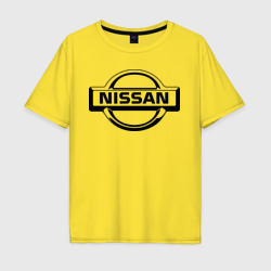 Мужская футболка хлопок Oversize Nissan club