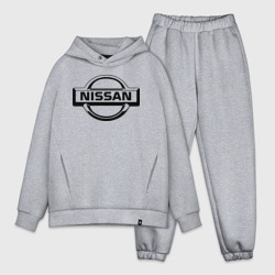 Мужской костюм oversize хлопок Nissan club