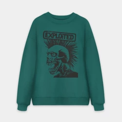 Мужской свитшот oversize без начеса хлопок Exploited