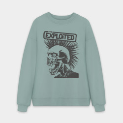 Мужской свитшот oversize без начеса хлопок Exploited