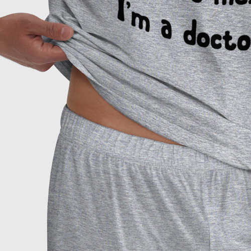Мужская пижама хлопок с принтом House Trust me I am a doctor, фото #4