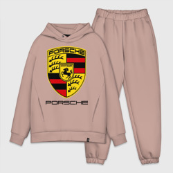 Мужской костюм oversize хлопок Porsche 2