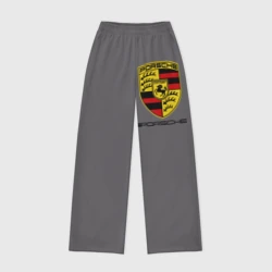 Женские брюки oversize без начеса хлопок Porsche 2