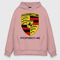 Мужское худи Oversize хлопок Porsche 2