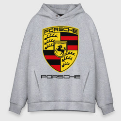 Мужское худи Oversize хлопок Porsche (2)