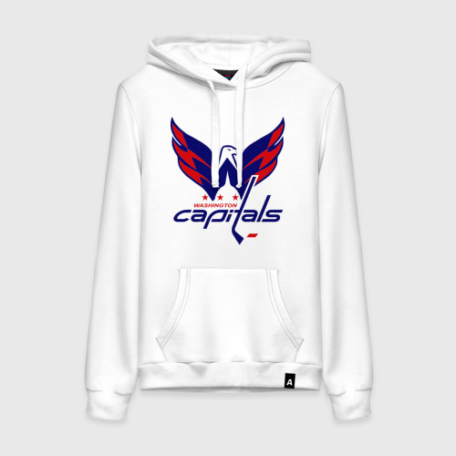 Женская толстовка хлопок Овечкин Washington Capitals