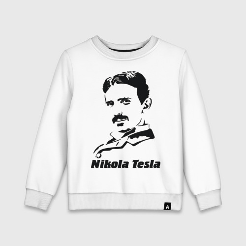 Детский свитшот хлопок Nikola Tesla
