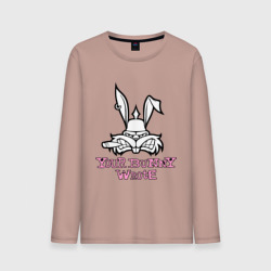 Мужской лонгслив хлопок Your Bunny Wrote