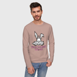 Мужской лонгслив хлопок Your Bunny Wrote - фото 2