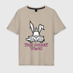 Мужская футболка хлопок Oversize Your Bunny Wrote