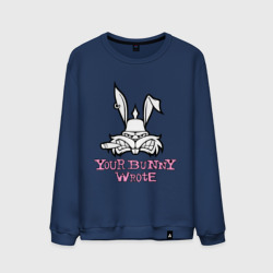 Мужской свитшот хлопок Your Bunny Wrote