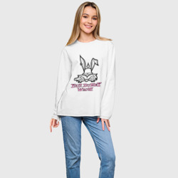 Женский лонгслив oversize хлопок Your Bunny Wrote - фото 2