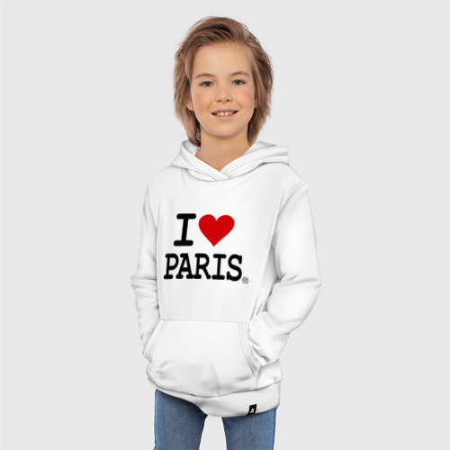 Детская толстовка хлопок I love Paris - фото 5