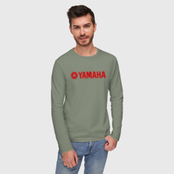 Мужской лонгслив хлопок Yamaha - фото 2