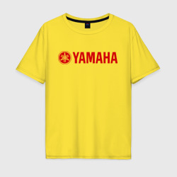 Мужская футболка хлопок Oversize Yamaha