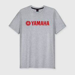 Мужская футболка хлопок Slim Yamaha