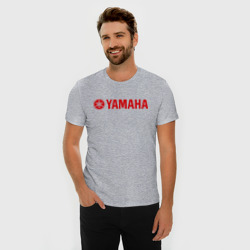 Мужская футболка хлопок Slim Yamaha - фото 2