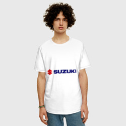 Мужская футболка хлопок Oversize Suzuki 2 - фото 2