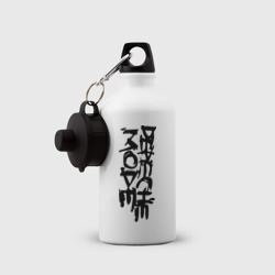 Бутылка спортивная Depeche Mode краской - фото 2