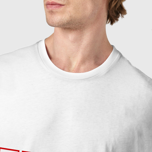 Мужская футболка хлопок Full Tilt Poker, цвет белый - фото 6